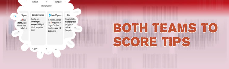 Both teams to score tips tomorrow