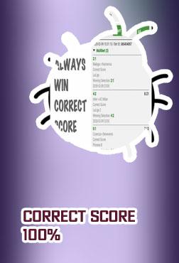 Correct score bets today