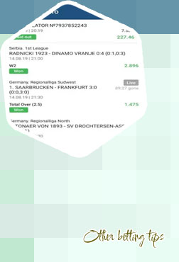 Live betting tips telegram